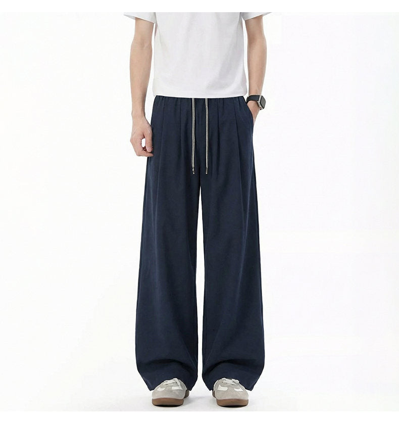 KZZ Ice-Feel Straight-Leg Pants