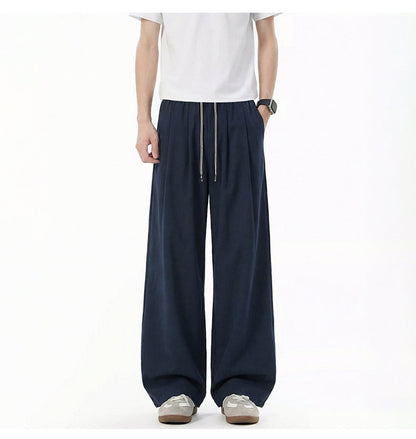 KZZ Ice-Feel Straight-Leg Pants