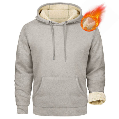 KZZ Men's Thick Hoodie, Available in Multiple Colors