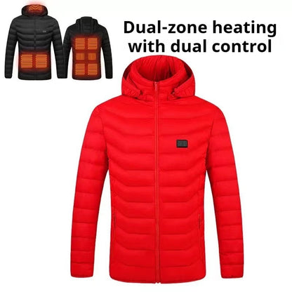 KZZ Electric Heated Cotton Jacket, Multiple Colors, Limited Time Offer
