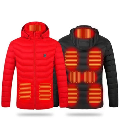 KZZ Electric Heated Cotton Jacket, Multiple Colors, Limited Time Offer