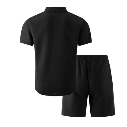 KZZ Men's Business Casual Sportswear Set