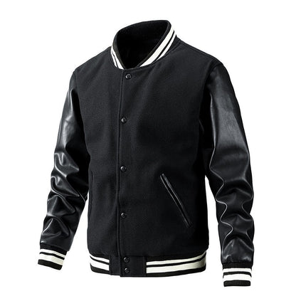 KZZ Men's Fashion Baseball Jacket