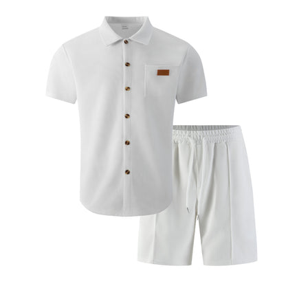 KZZ Men's Business Casual Sportswear Set