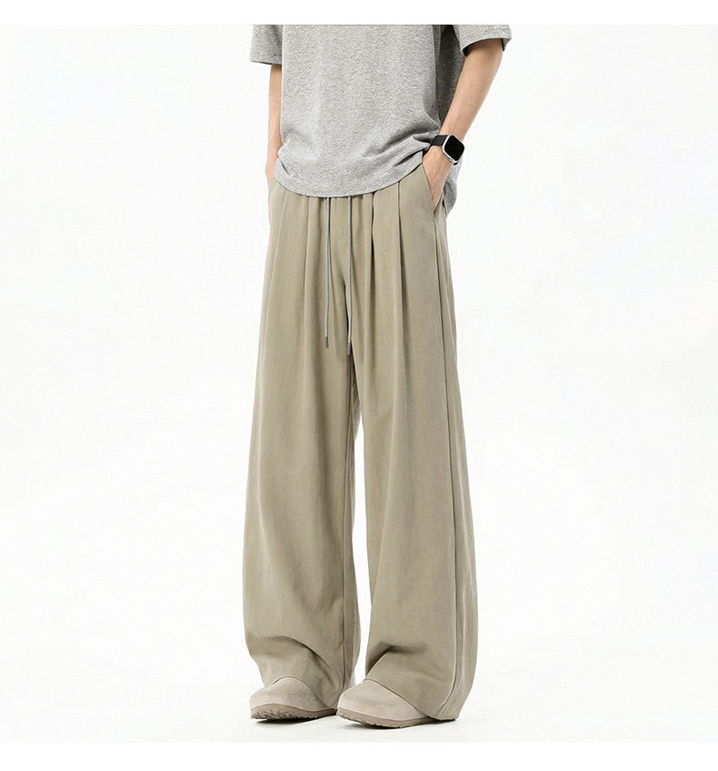 KZZ Ice-Feel Straight-Leg Pants