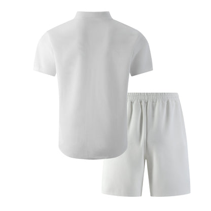 KZZ Men's Business Casual Sportswear Set