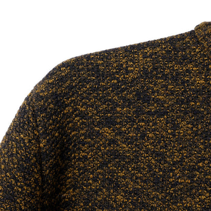 KZZ Men's color-blocked striped knit pullover