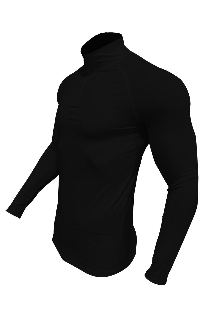 KZZ Men's Milk Silk Long Sleeve