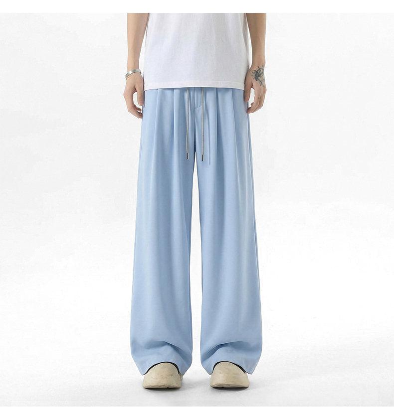 KZZ Ice-Feel Straight-Leg Pants