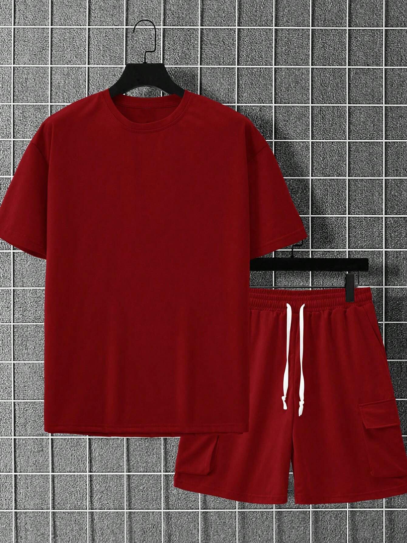 KZZ Summer T-shirt, cargo shorts, tracksuit for men