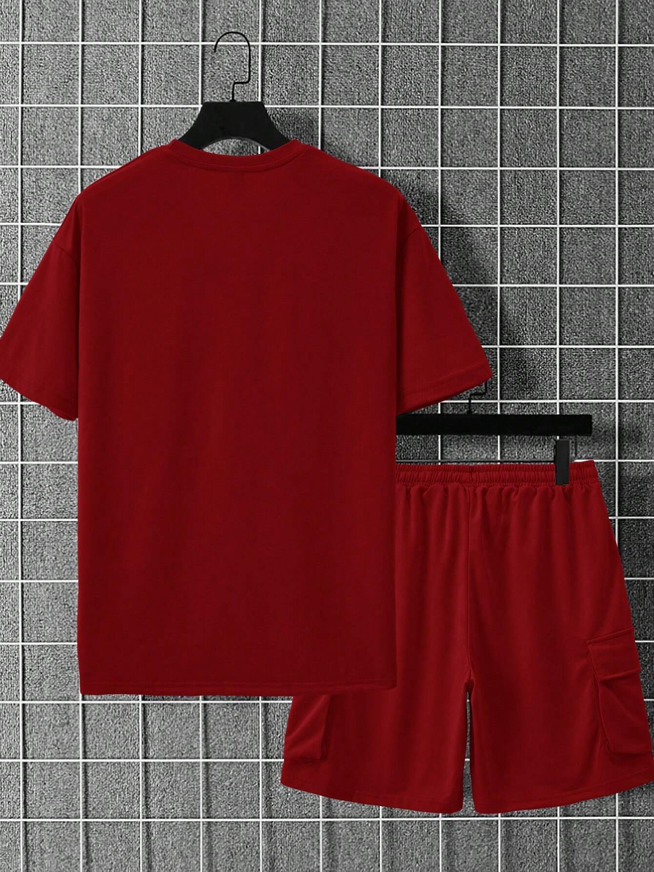 KZZ Summer T-shirt, cargo shorts, tracksuit for men