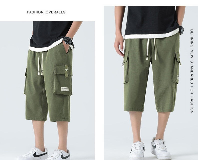 KZZ Men'S  Summer Lightweight Cargo Pants