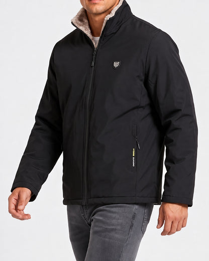 KZZ Men's long-sleeved thermal jacket