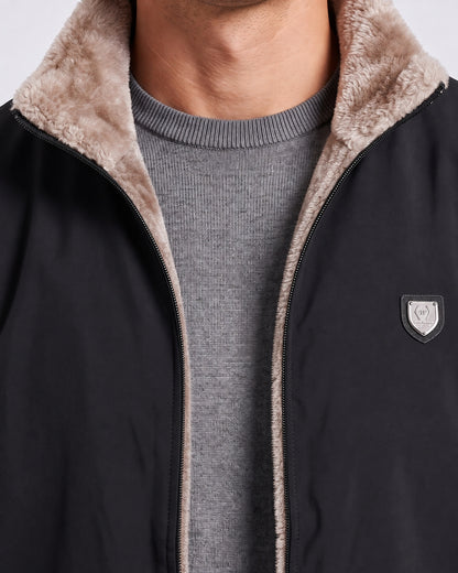 KZZ Men's long-sleeved thermal jacket