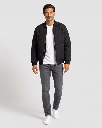 KZZ Thickened casual zip-up outerwear