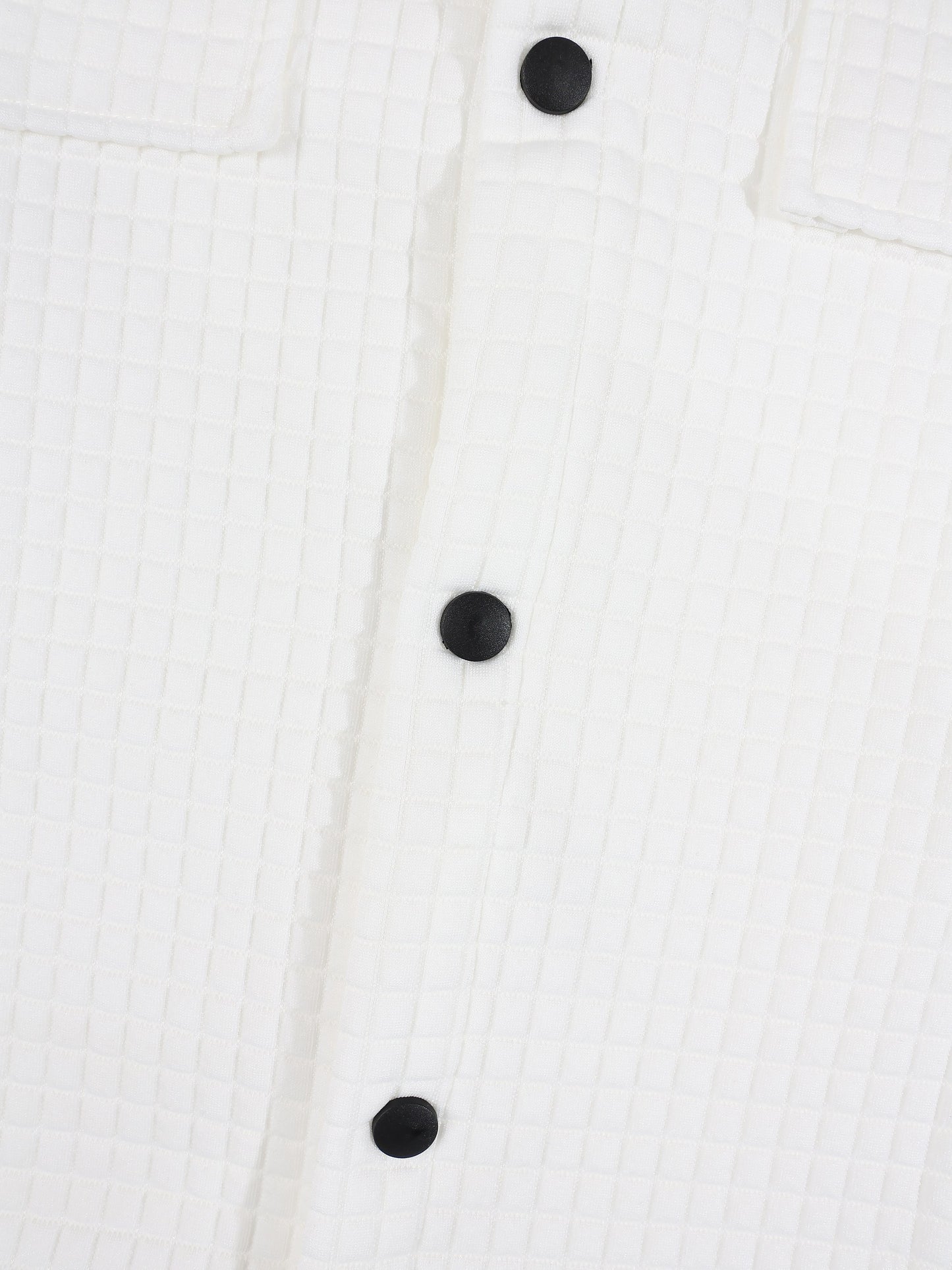 KZZ Men's Classic Solid-Color Collared Long-Sleeve Shirt with Dropped Shoulders