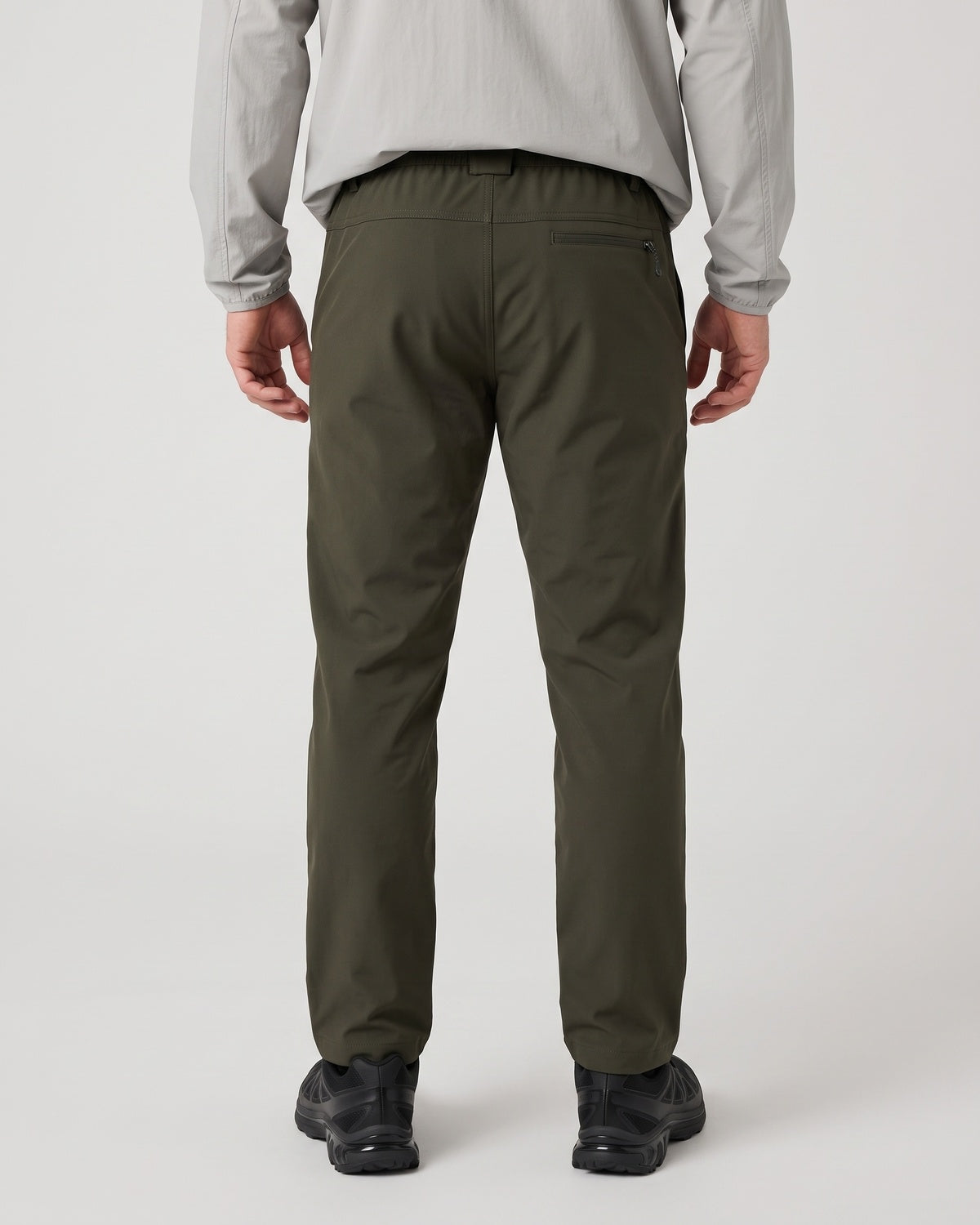 KZZ Men's winter basic warm trousers