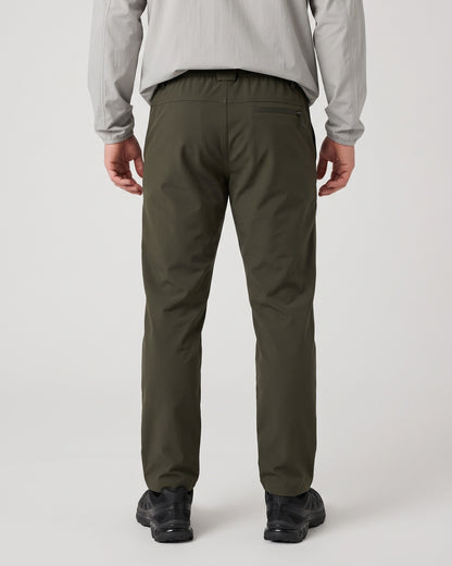 KZZ Men's winter basic warm trousers