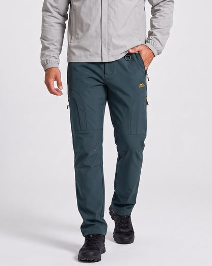 KZZ Men's winter basic warm trousers