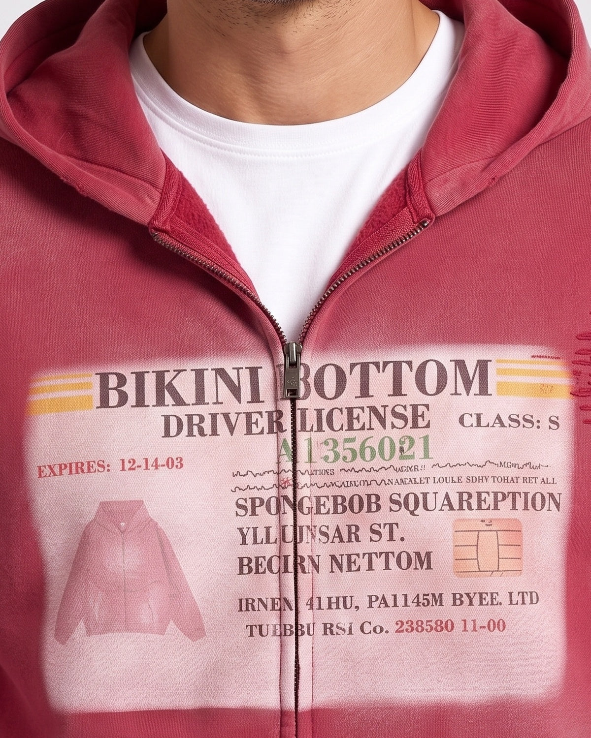 KZZ Men's Thick Universal Zipper Hoodie