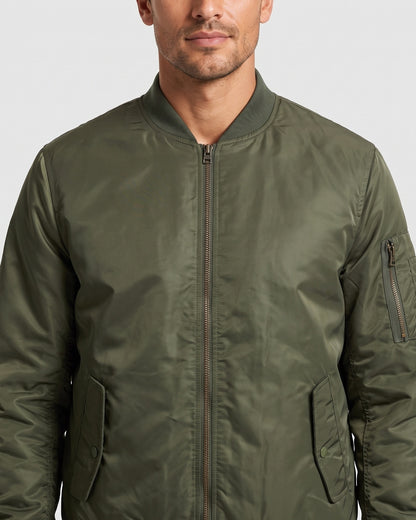 KZZ Full-zip casual cotton jacket
