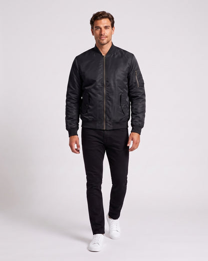 KZZ Full-zip casual cotton jacket