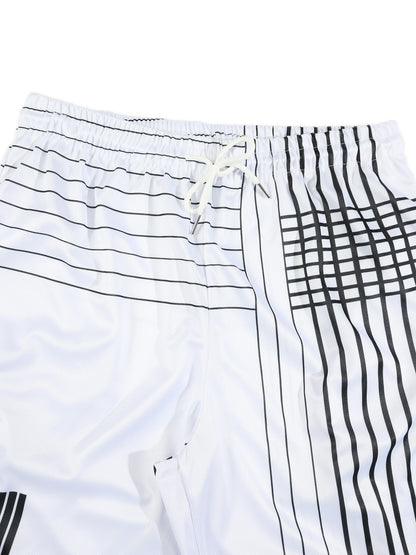 KZZ Men's T-shirt and shorts two-piece set
