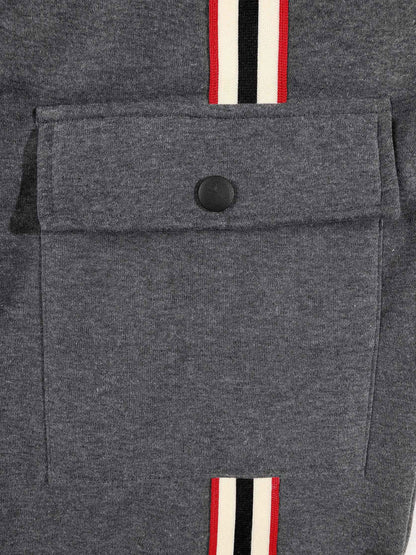 KZZ Men's Thickened Fleece-Lined Joggers