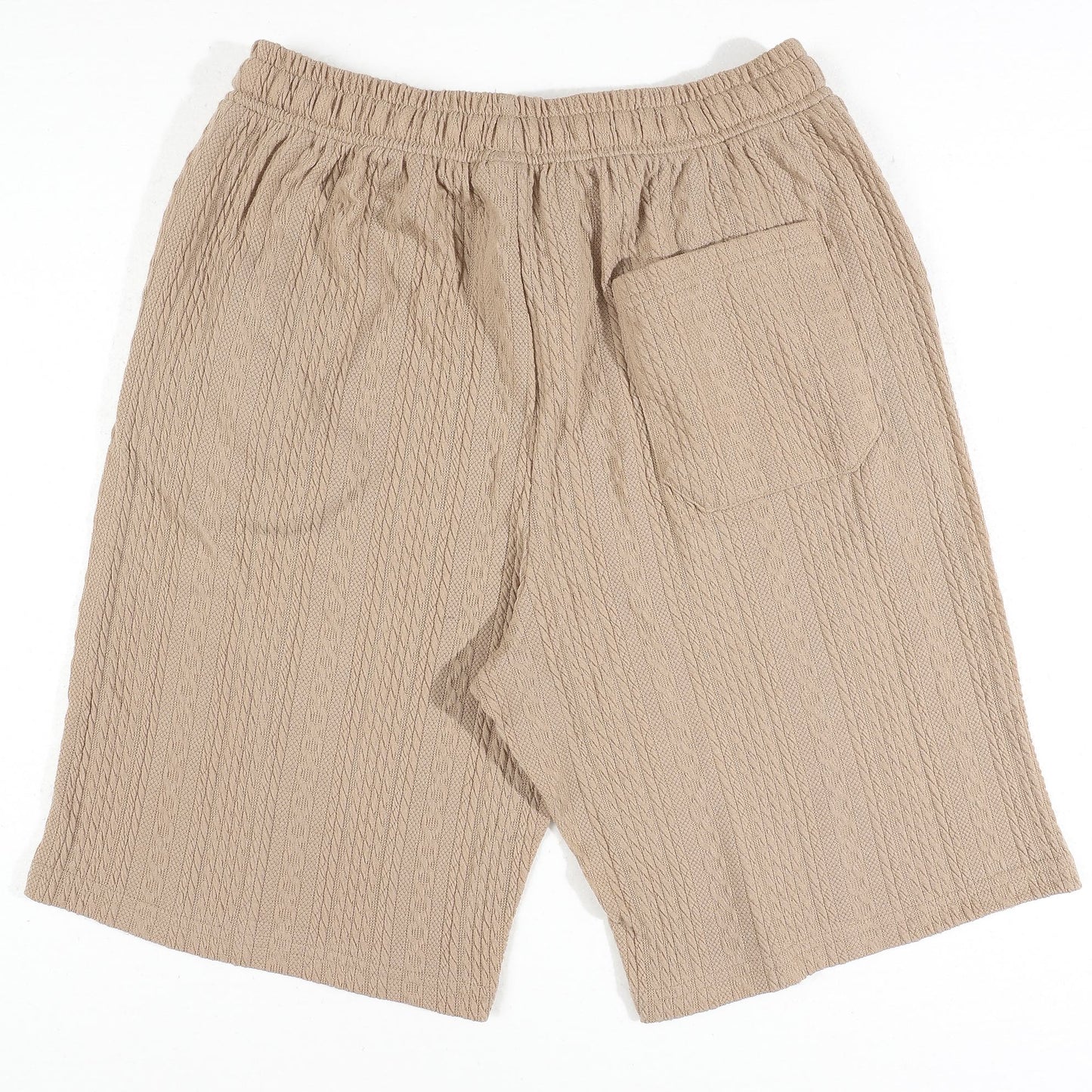 KZZ Five-quarter sleeve cardigan and shorts