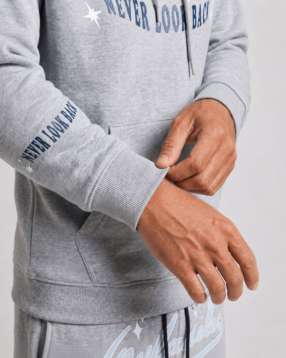KZZ Hoodie and drawstring-waist sweatpants