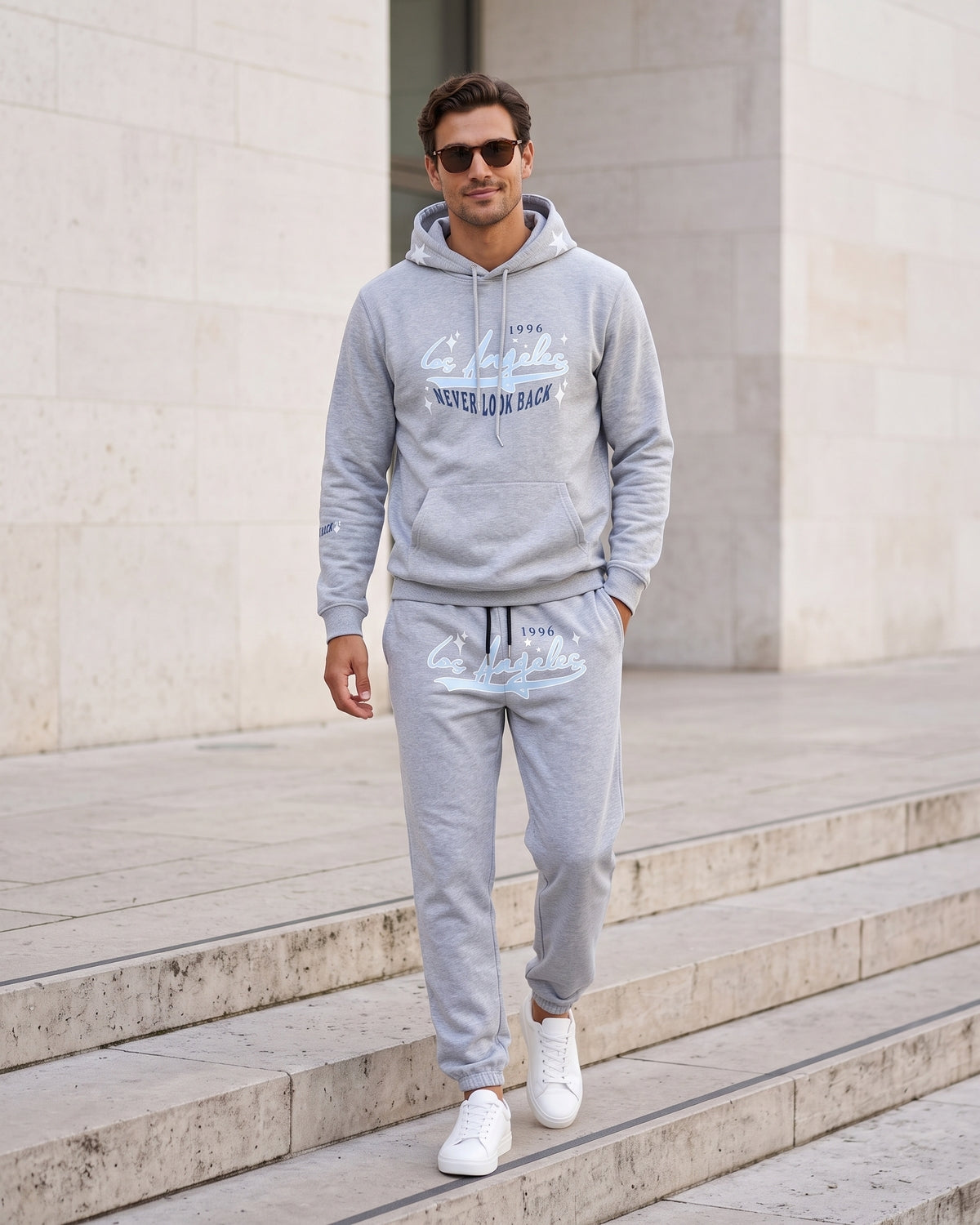 KZZ Hoodie and drawstring-waist sweatpants