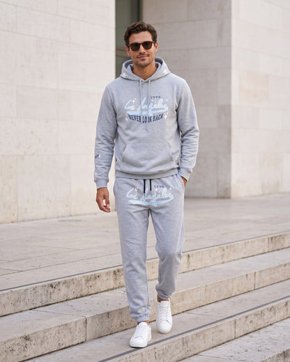 KZZ Hoodie and drawstring-waist sweatpants