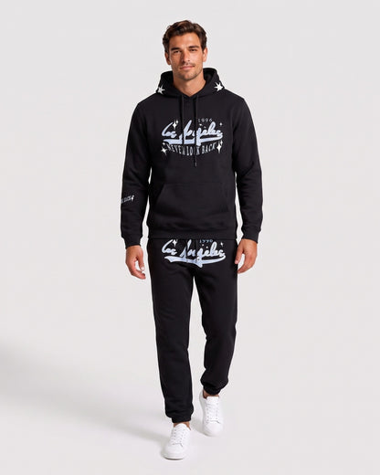 KZZ Hoodie and drawstring-waist sweatpants