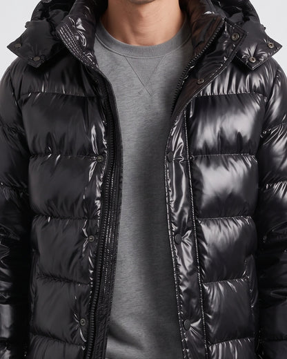 KZZ Men's Solid-Color Zip-Up Hoodie