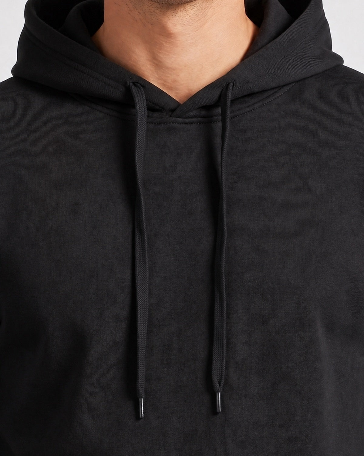 KZZ Men's Printed Fleece-Lined Hoodie with Drop Shoulders