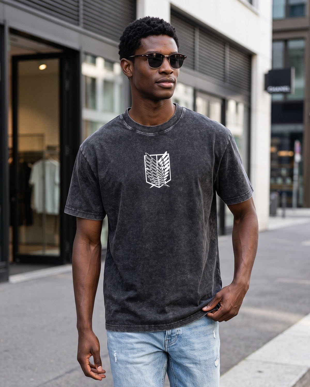 KZZ Loose-fitting casual top