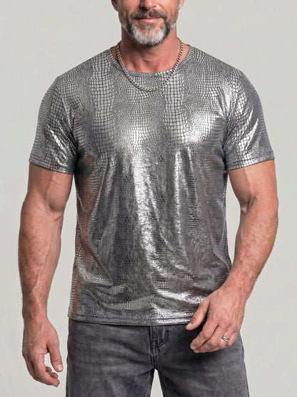 KZZ Men's Printed T-Shirt