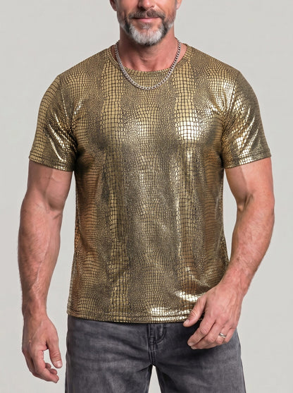KZZ Men's Printed T-Shirt