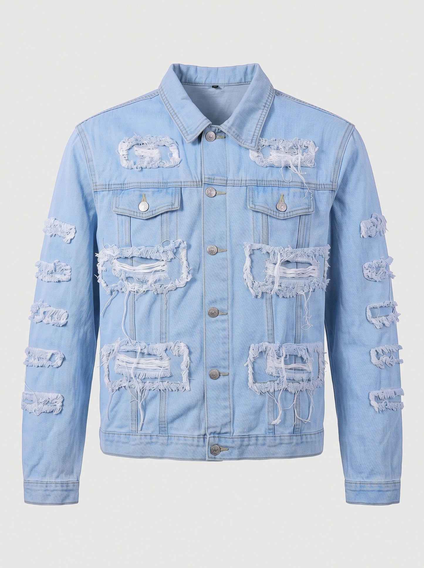 KZZ Men's Denim Jacket