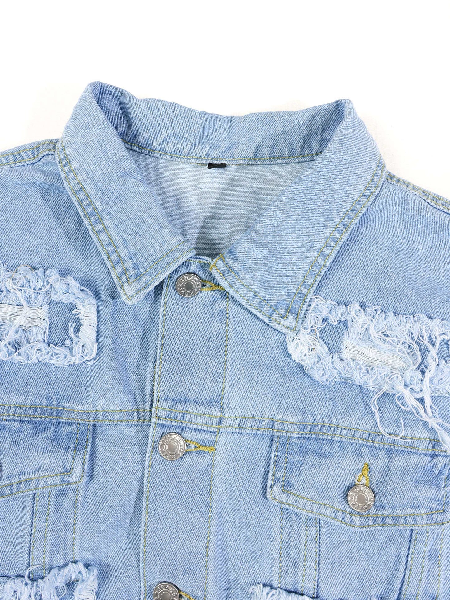 KZZ Men's Denim Jacket