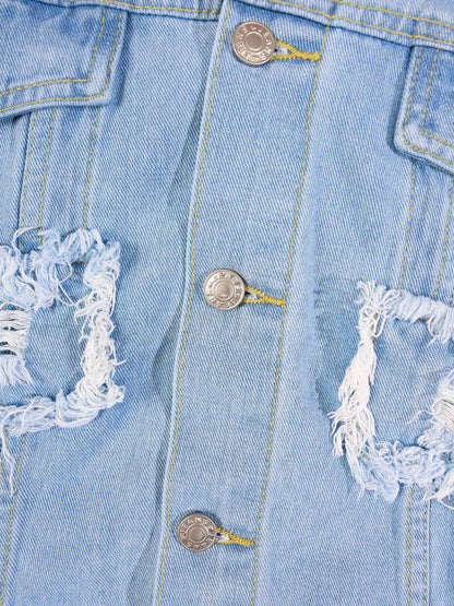 KZZ Men's Denim Jacket