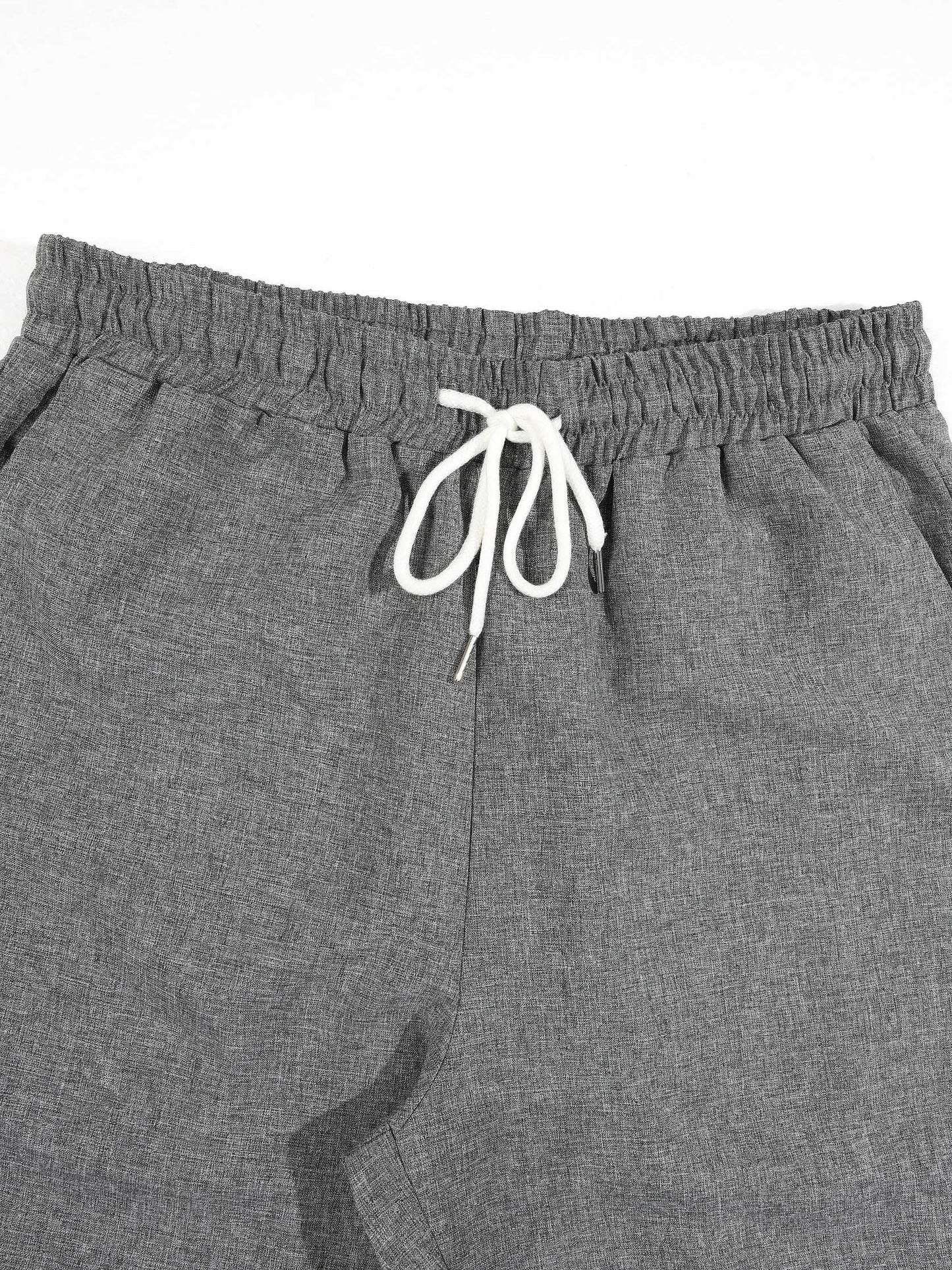 KZZ Regular-fit short-sleeved top and drawstring-waist shorts