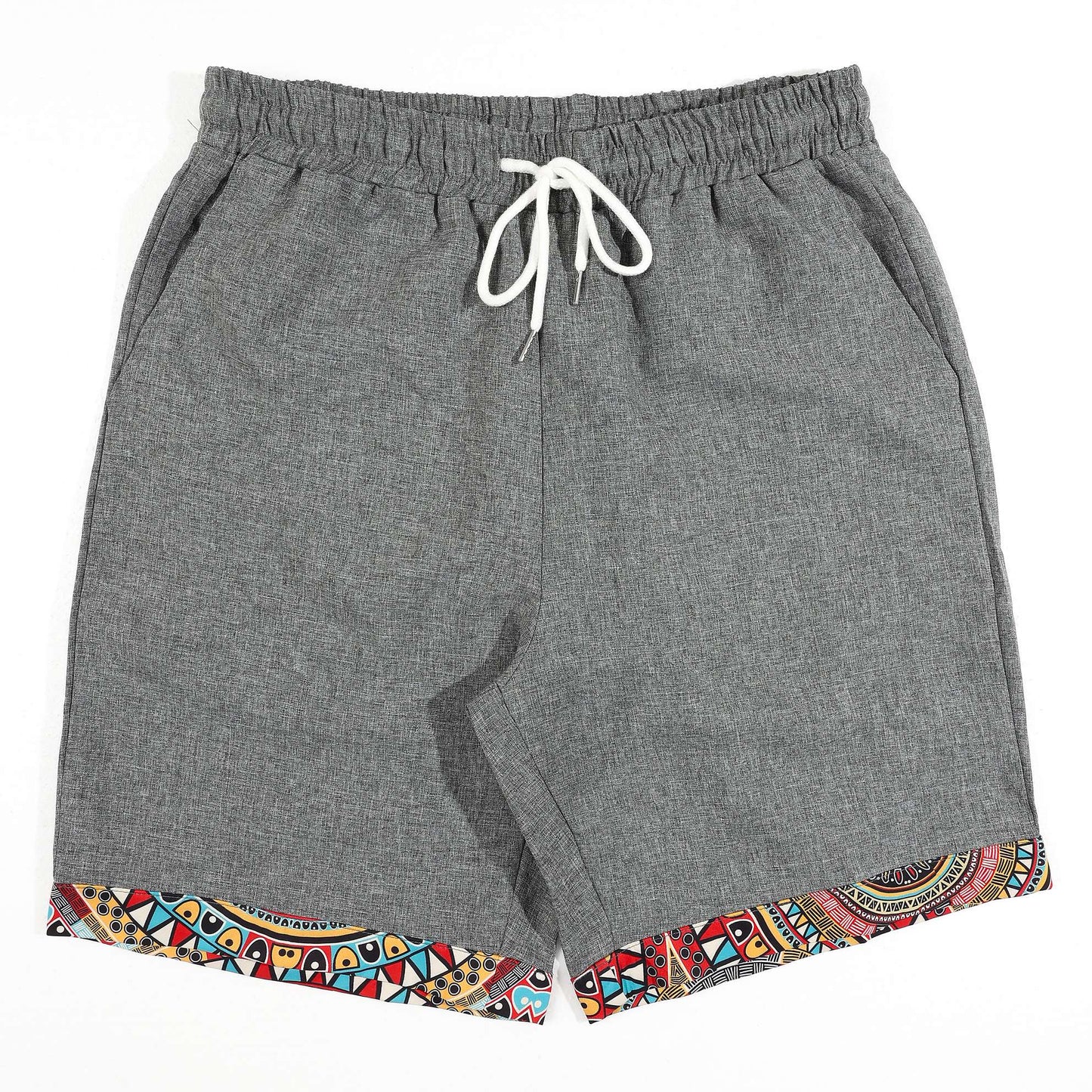 KZZ Regular-fit short-sleeved top and drawstring-waist shorts