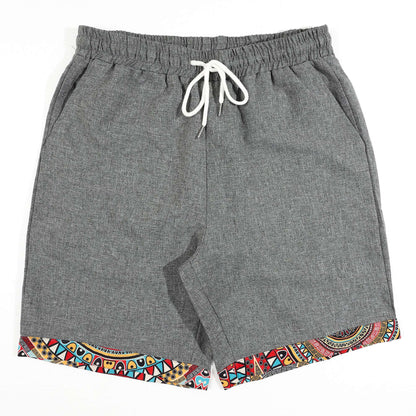 KZZ Regular-fit short-sleeved top and drawstring-waist shorts