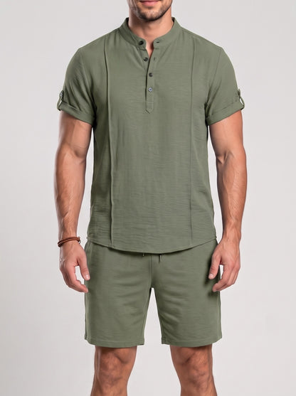 KZZ Casual T-shirt and shorts set