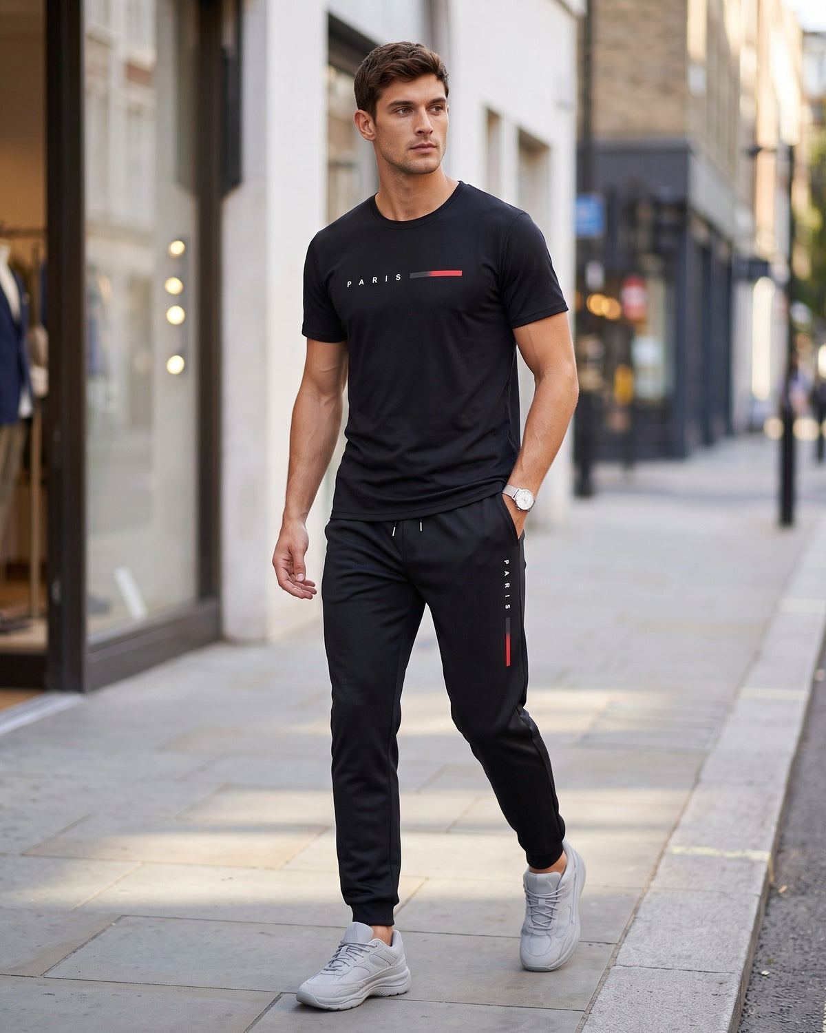 KZZ Casual top and sweatpants