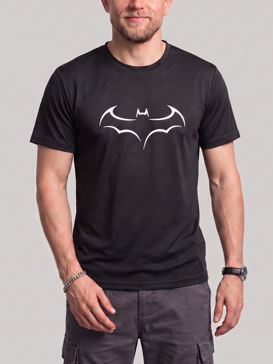 KZZ Men's Plus-Size Loose-Fit T-Shirt
