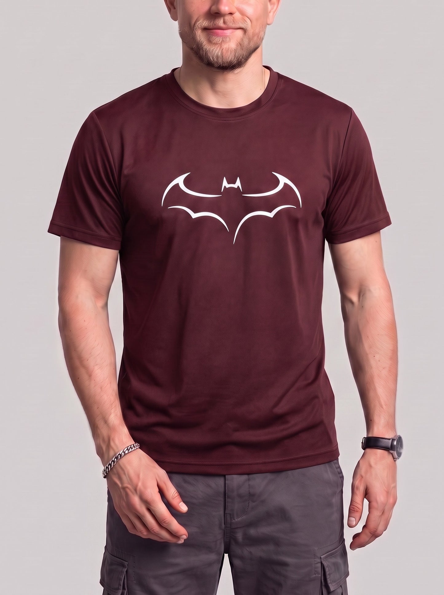 KZZ Men's Plus-Size Loose-Fit T-Shirt