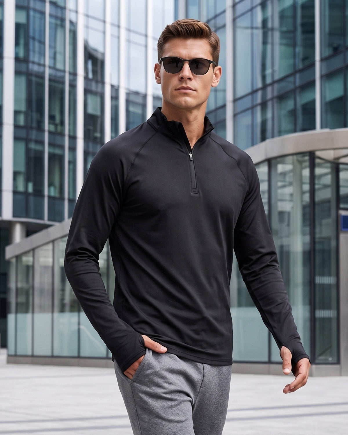 KZZ Athleisure Quick-Dry Fitness Wear