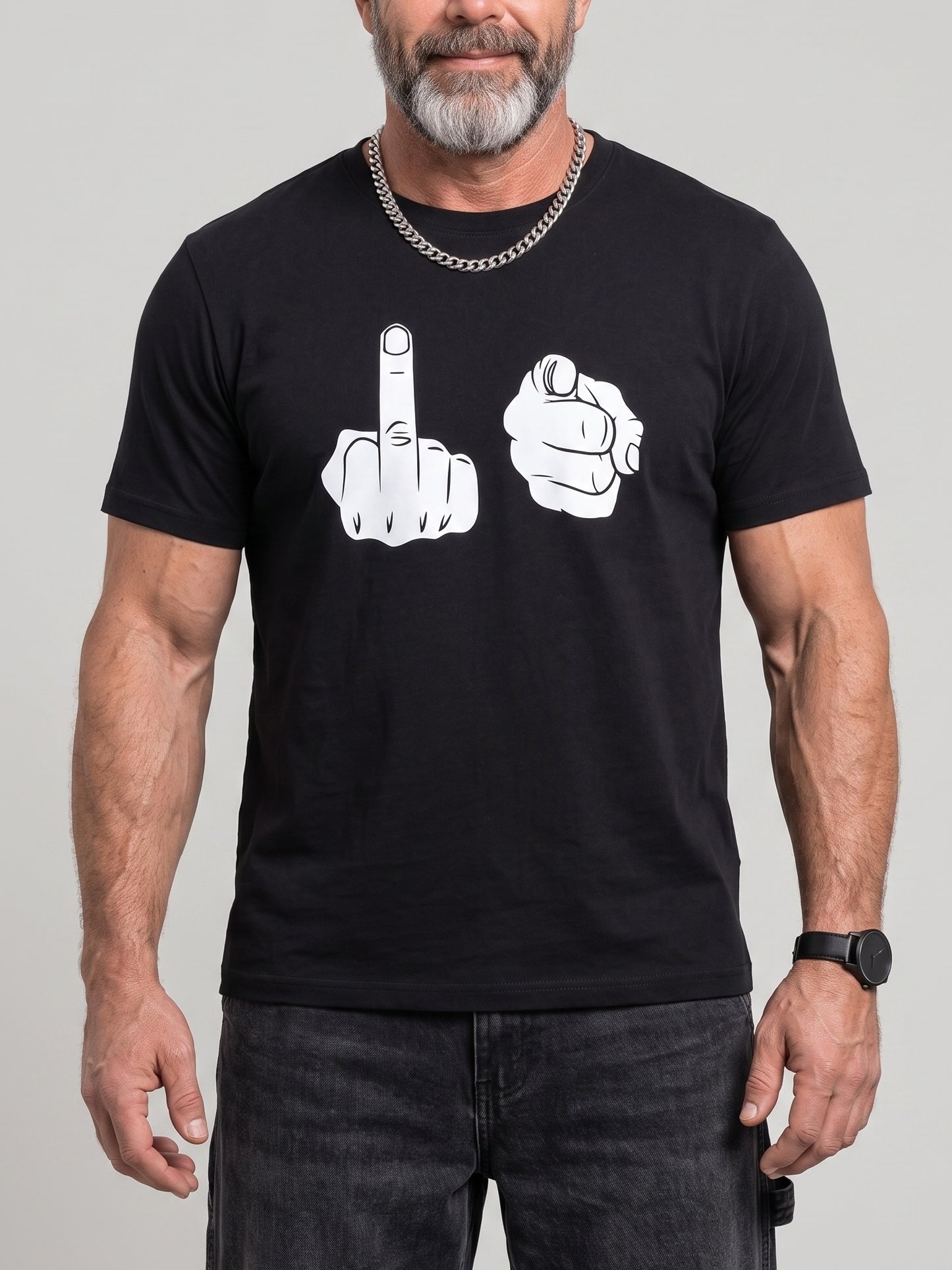KZZ Men's short-sleeve T-shirt